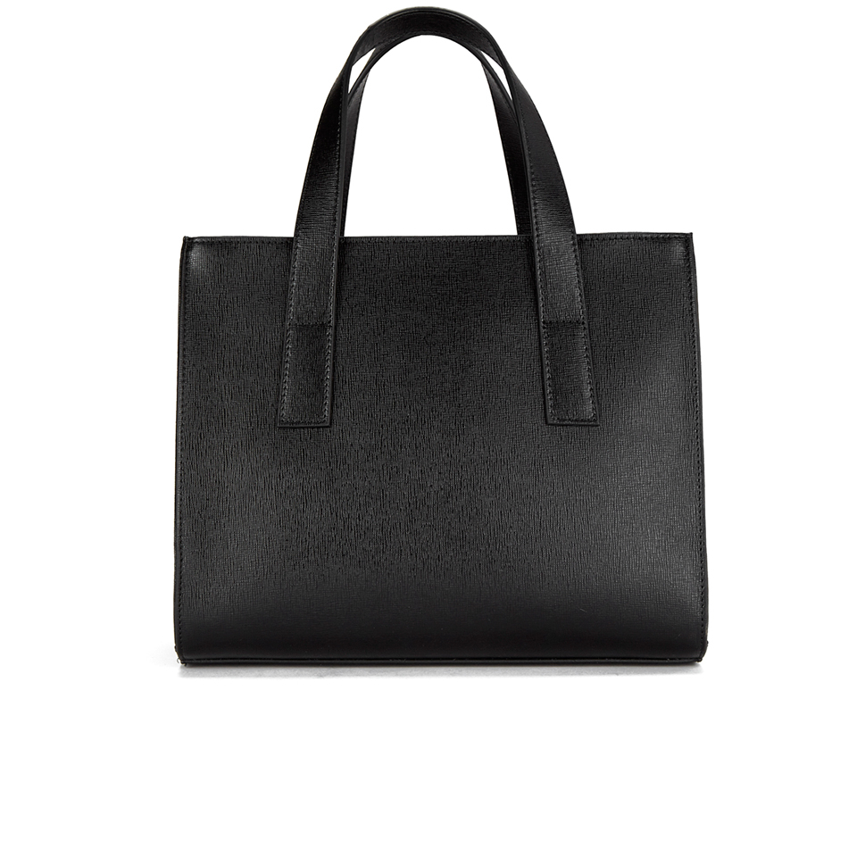 Versus Versace Women's Front Pocket Removable Clutch Tote Bag - Black