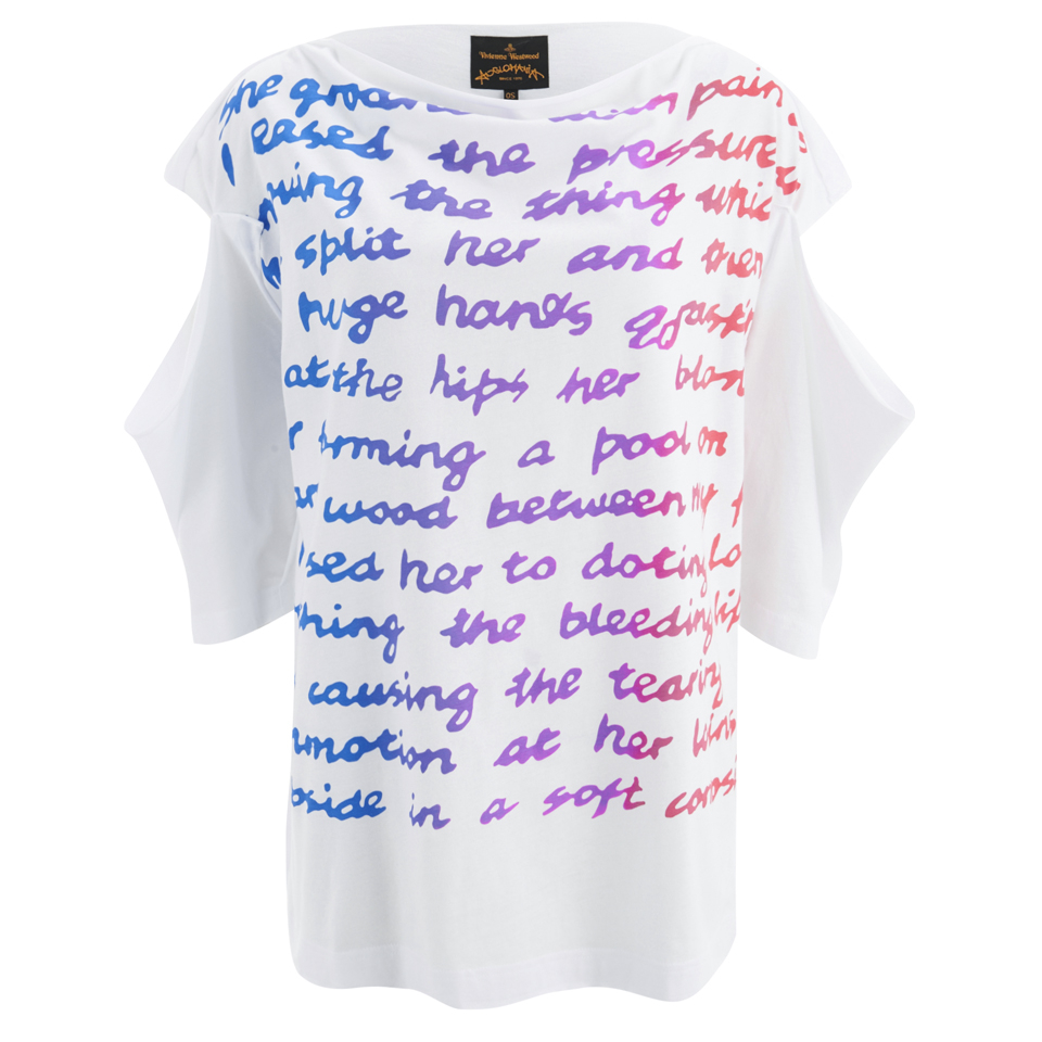 流行 Women's Anglomania Westwood Vivienne AR T-Shirt Elephant トップス