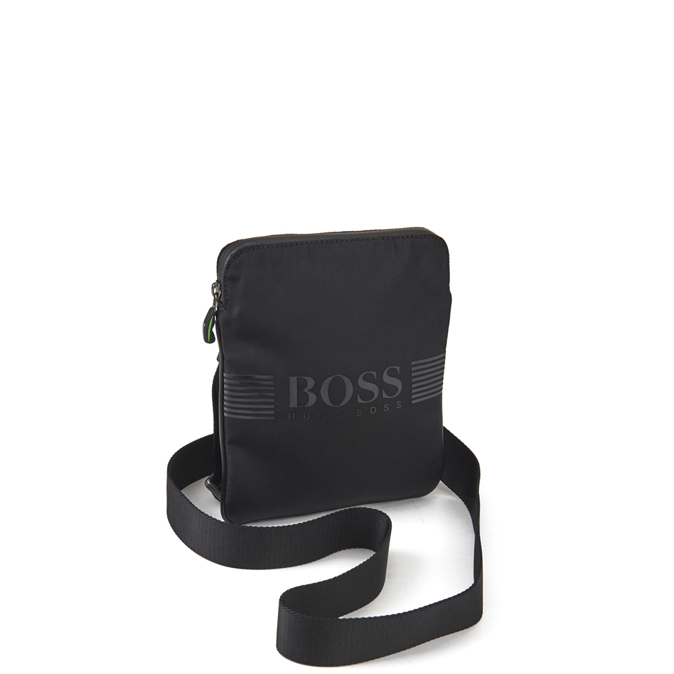 BOSS Green Men's Pixel Zip Shoulder Bag - Black