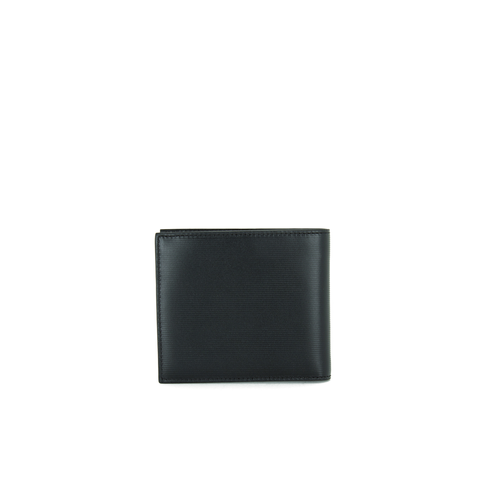 Paul Smith Accessories Men's Stripe Embossed Billfold Wallet - Black