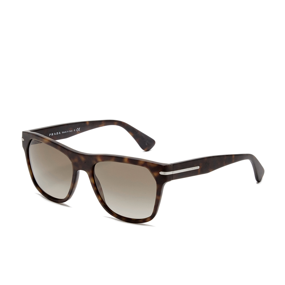 Prada Men's Conceptual Arrow Sunglasses - Matte Havana