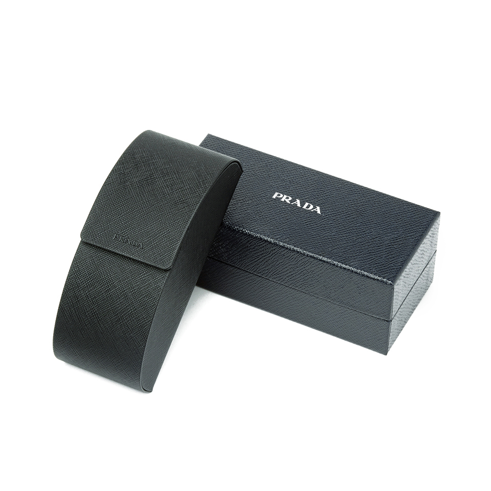 Prada Men's Conceptual Minimal Concept Sunglasses - Matte Black/Gunmetal Grey