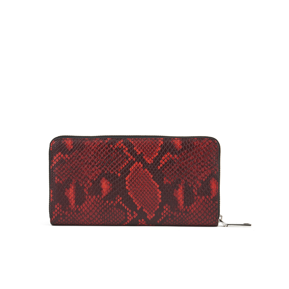 Marc By Marc Jacobs Women's Continental Wallet - Red Snake