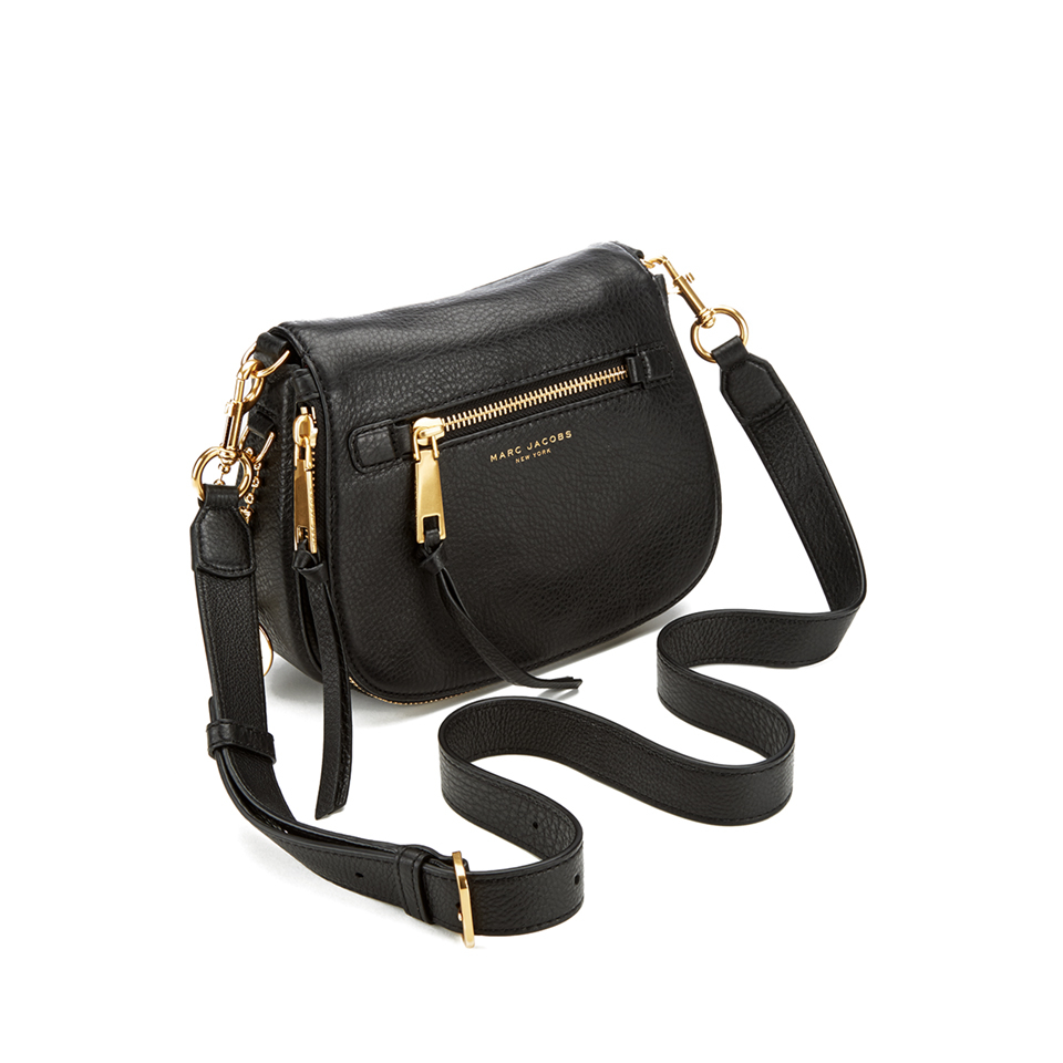 Marc Jacobs Women's Recruit Small Saddle Bag - Black