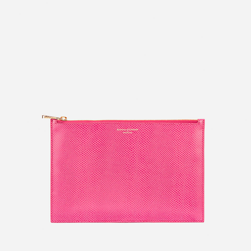 Aspinal of London Women's Large Essential Pouch - Raspberry