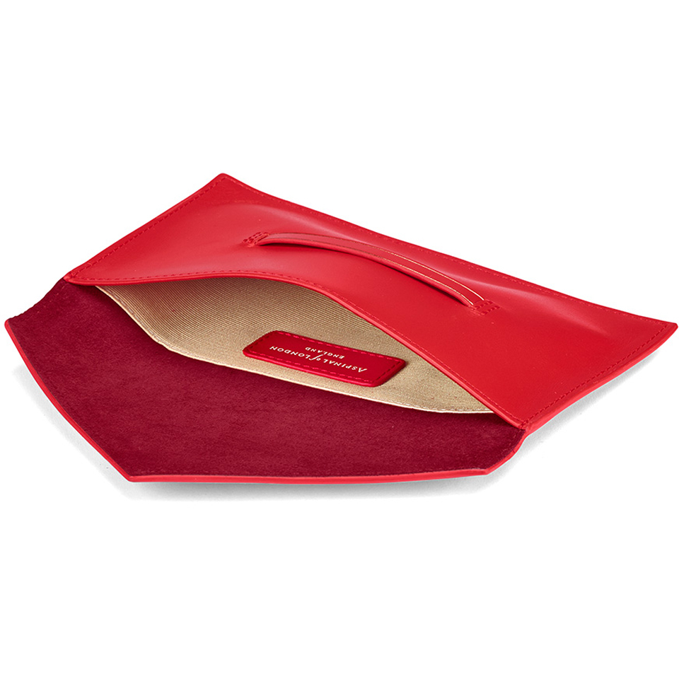 Aspinal of London Women's Envelope Purse - Red