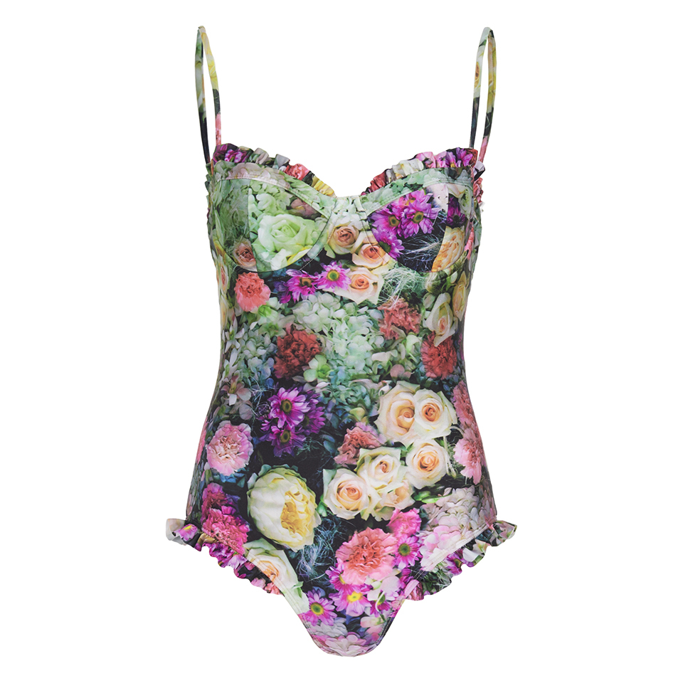 ★関税/送料込★Swimcity★String frill one piece Light purple string frill one piece : SWIMCITY WORLDWIDE