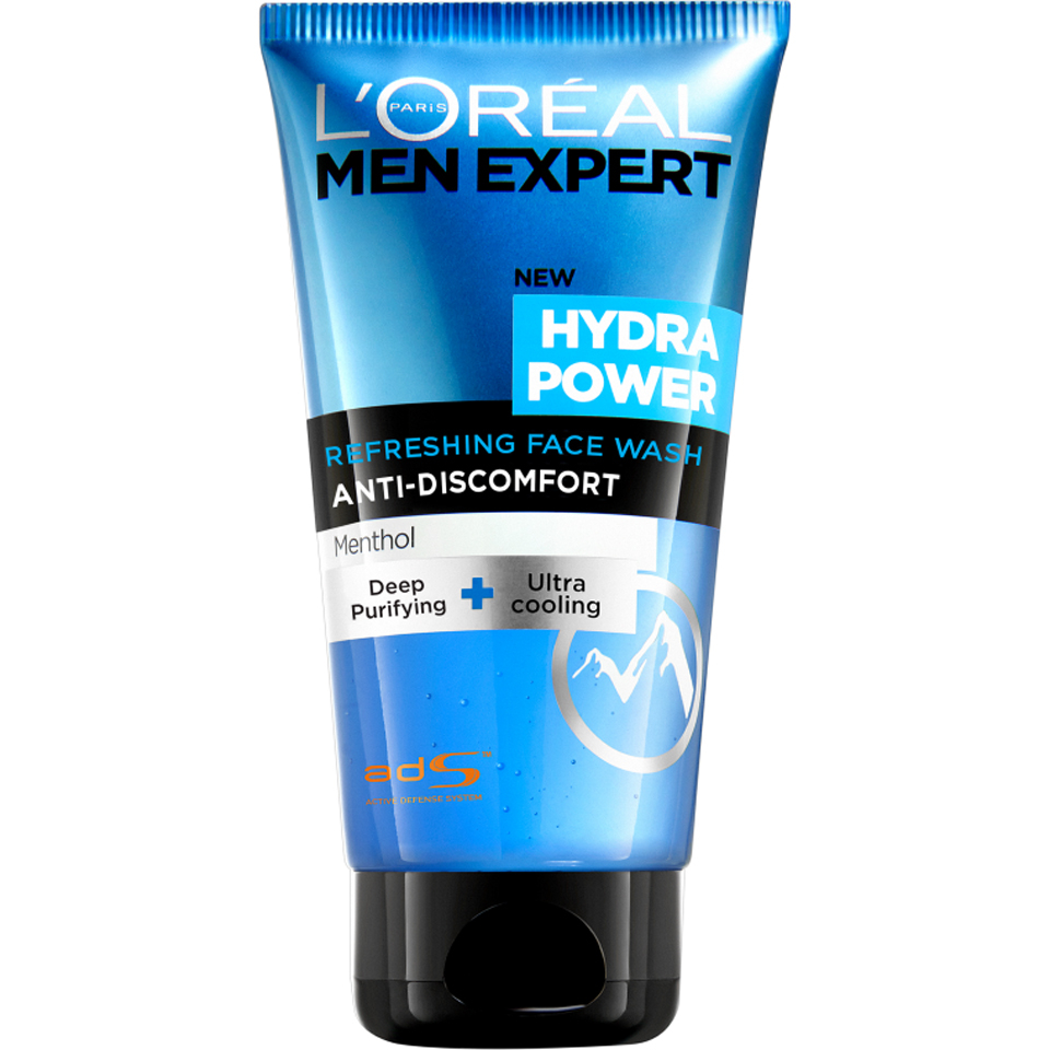Limpiador facial Hydra Power Refreshing Face Wash de L'Oréal Paris Men Expert (150 ml)