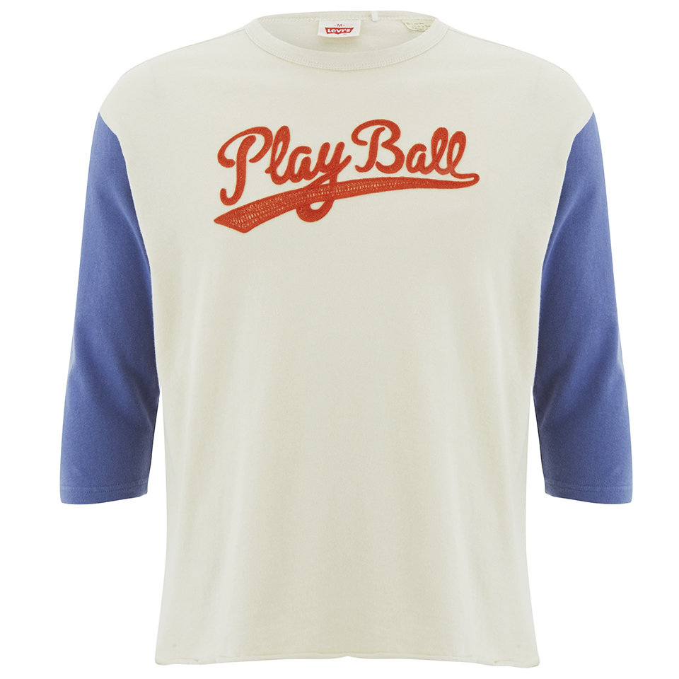 Levi s Vintage Men s Baseball T Shirt Playball Coggles
