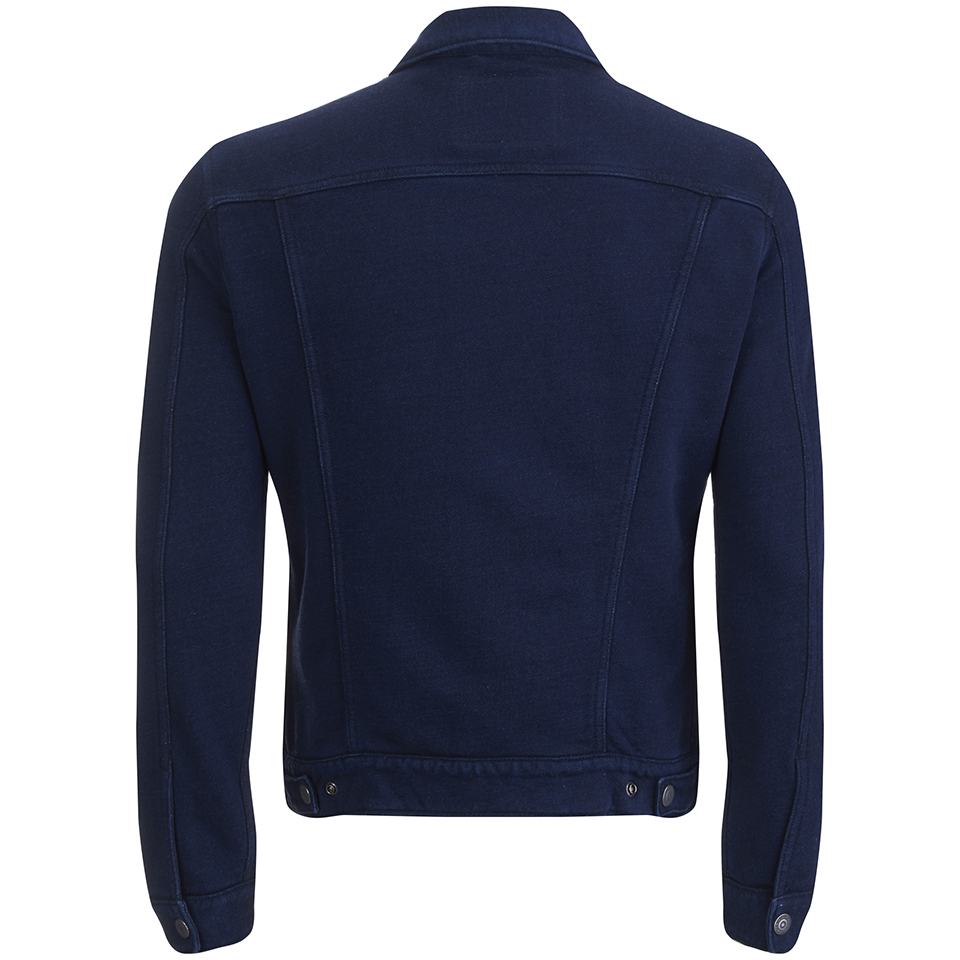 Levi's trucker deals jacket navy blazer