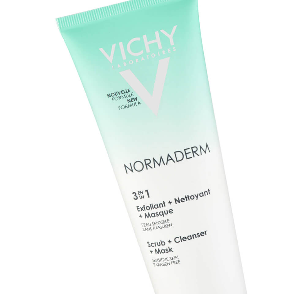VICHY Normaderm 3-in-1 Cleansing + Scrub + Mask 125ml