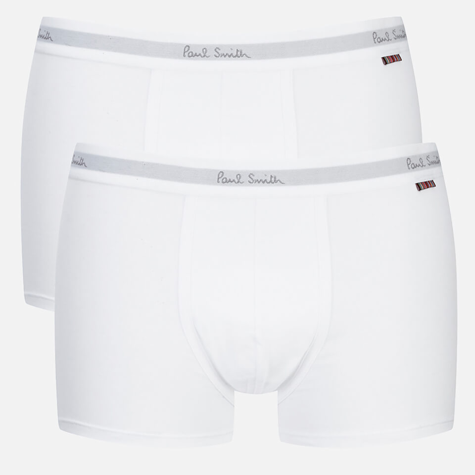 Paul Smith Men's 2 Pack Boxer Shorts - White