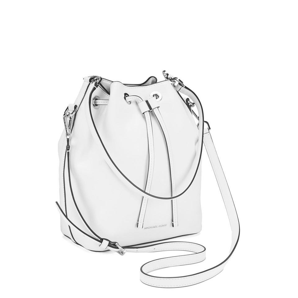 MICHAEL MICHAEL KORS Women's Dottie Large Bucket Bag - Optic White