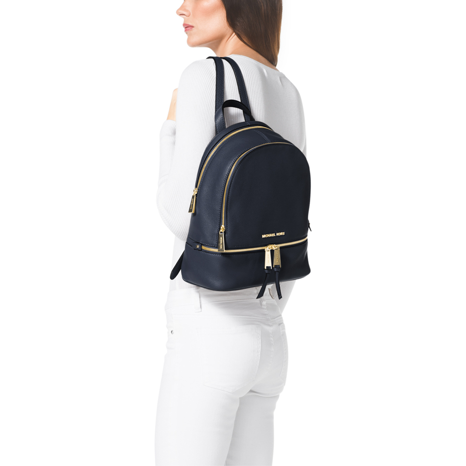 MICHAEL MICHAEL KORS Women's Rhea Zip Backpack - Navy