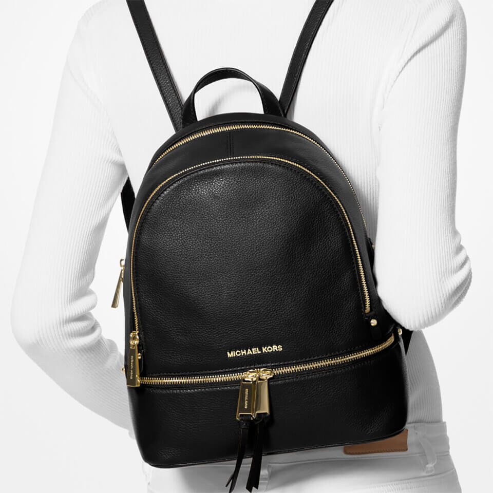 MICHAEL Michael Kors Rhea Zip Medium Leather Backpack