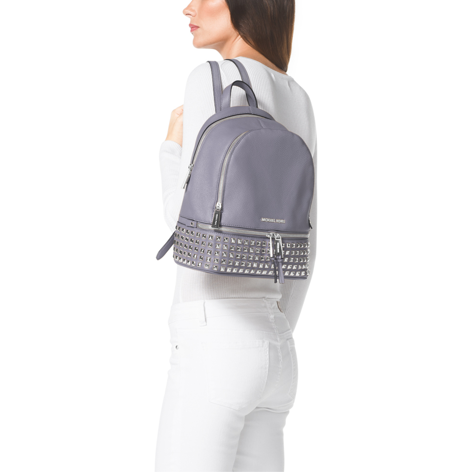 MICHAEL MICHAEL KORS Women's Rhea Studded Zip Backpack - Lilac
