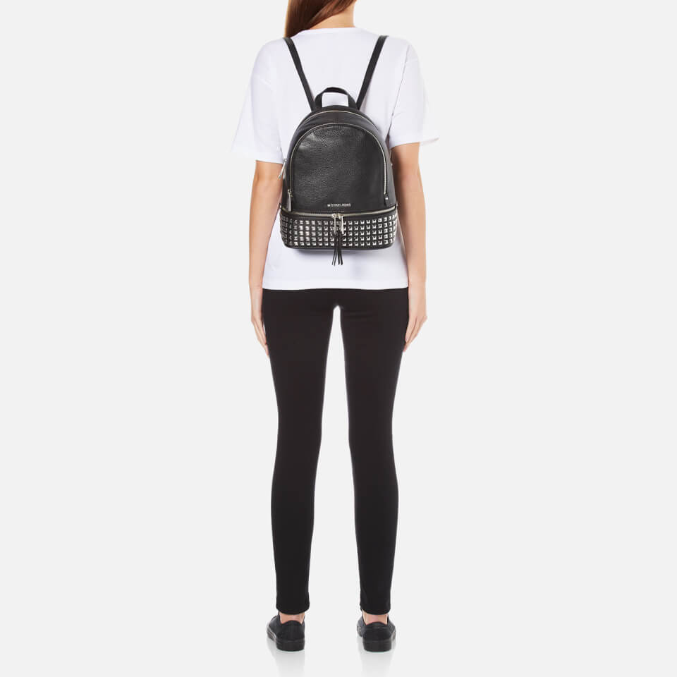 MICHAEL MICHAEL KORS Women's Rhea Studded Zip Backpack - Black