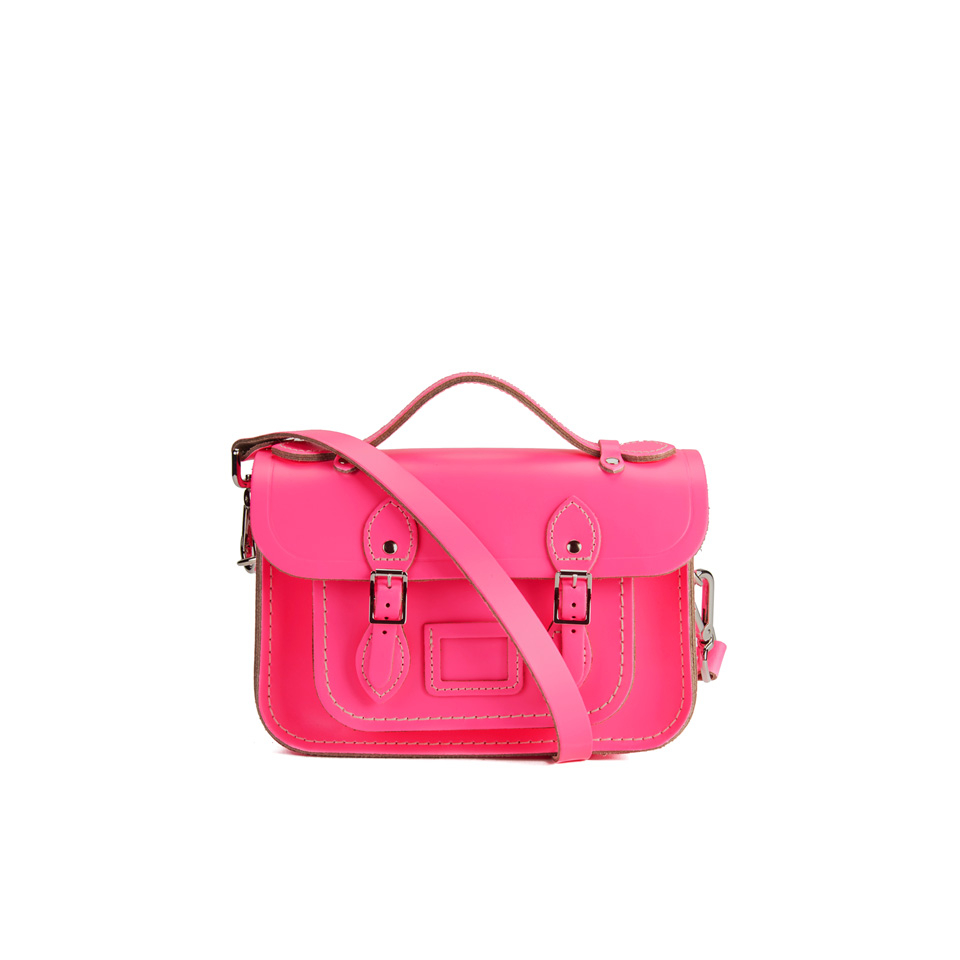 The Cambridge Satchel Company Women s Mini Magnetic Satchel Fluorescent Pink Coggles