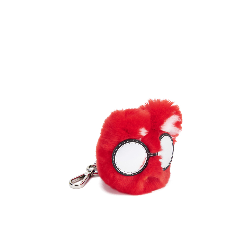 Karl Lagerfeld Women's Choupette Glasses Keychain - Red