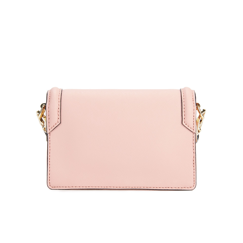 Karl Lagerfeld Women's K/Klassik Super Mini Crossbody Bag - Misty Rose