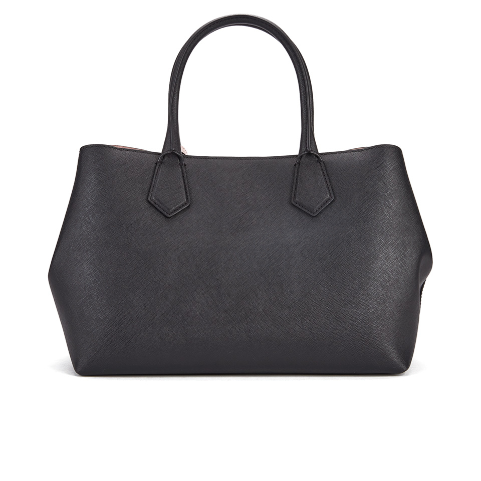 Karl Lagerfeld Women's Small K/Shopper Saffiano Bag - Black