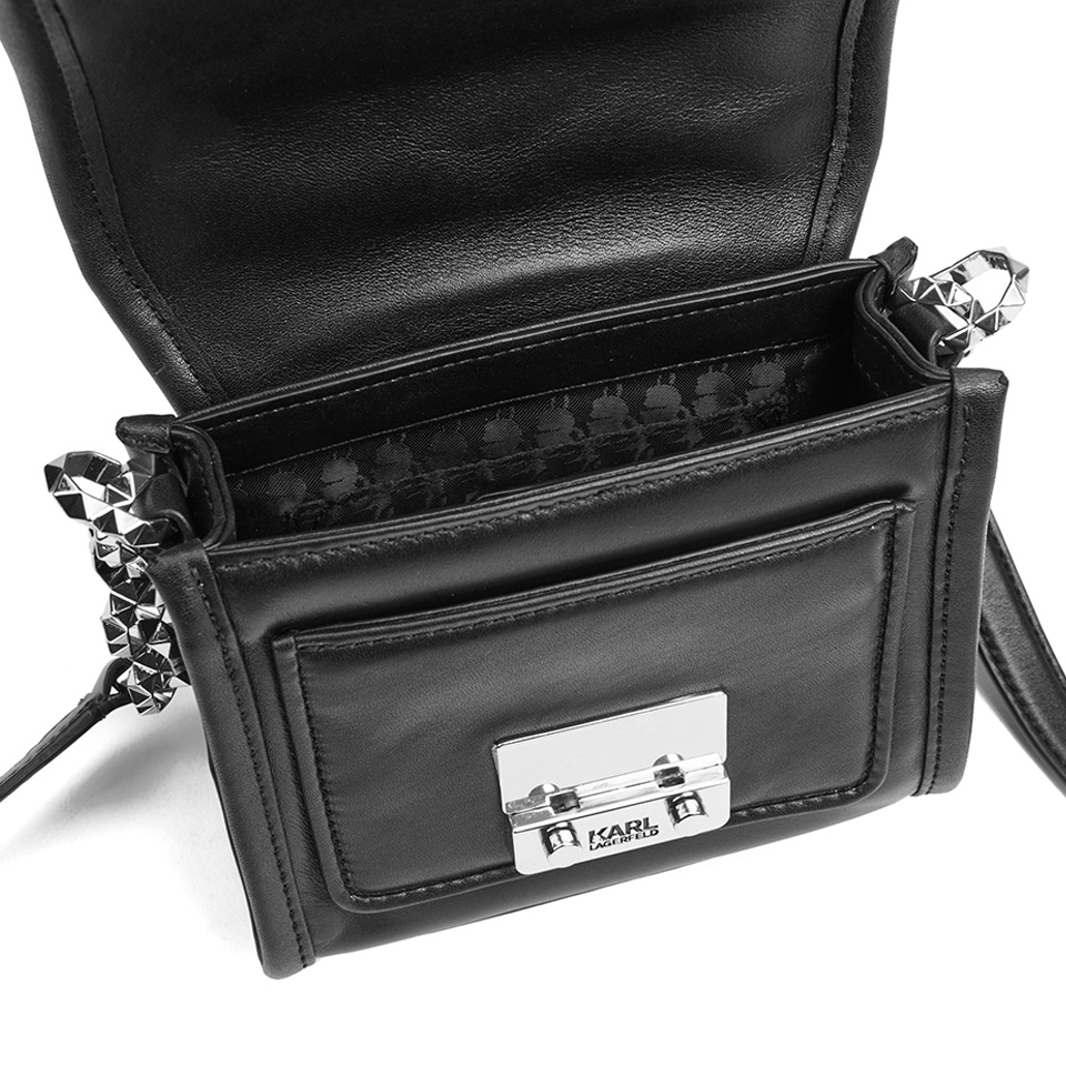 Karl Lagerfeld Women's K/Kuilted Crossbody Bag - Black