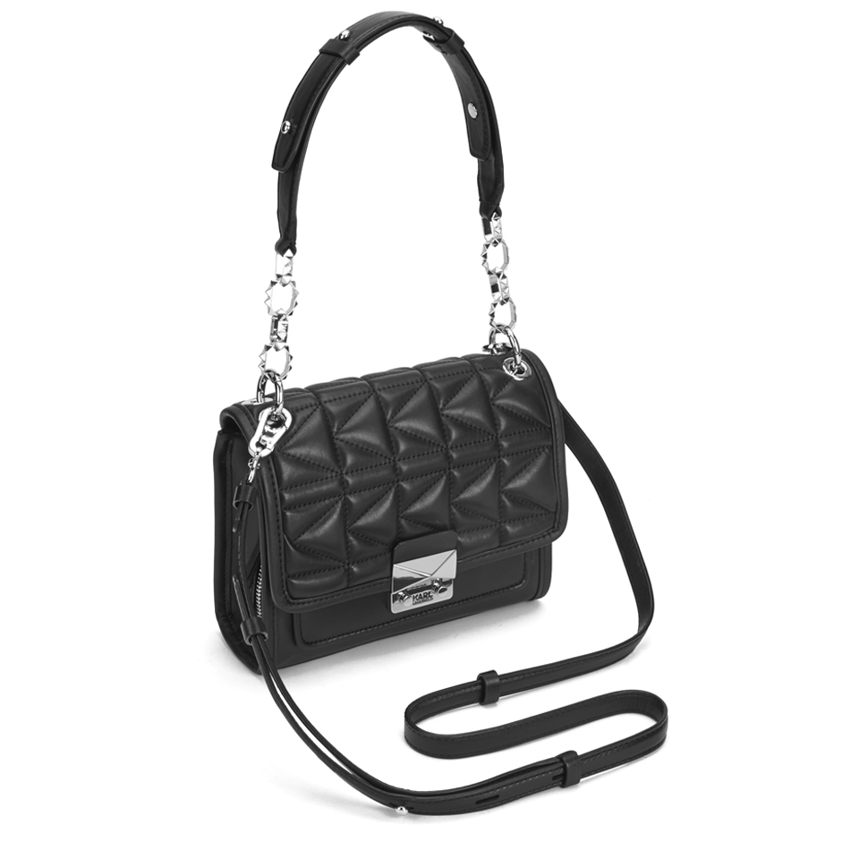 Karl Lagerfeld Women's K/Kuilted Mini Handbag - Black