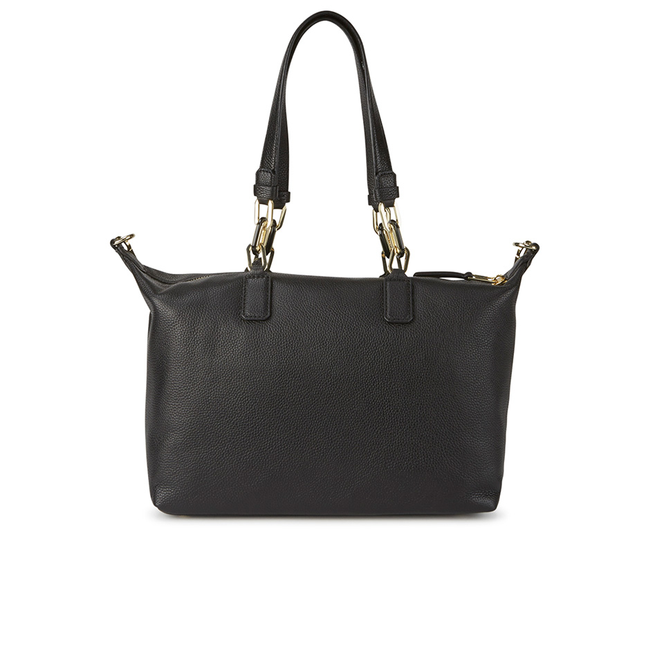 Karl Lagerfeld Women's K/Grainy Small Bowling Bag - Black