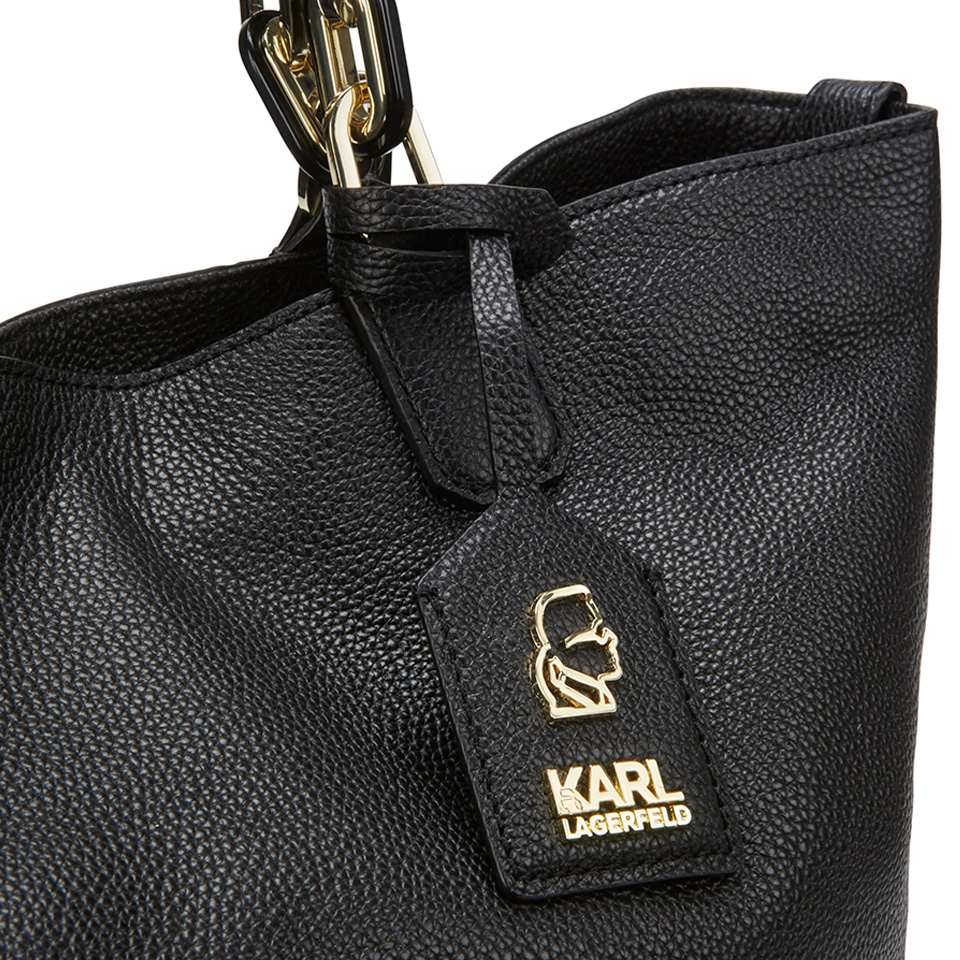 Karl Lagerfeld Women's K/Grainy Hobo Bag - Black