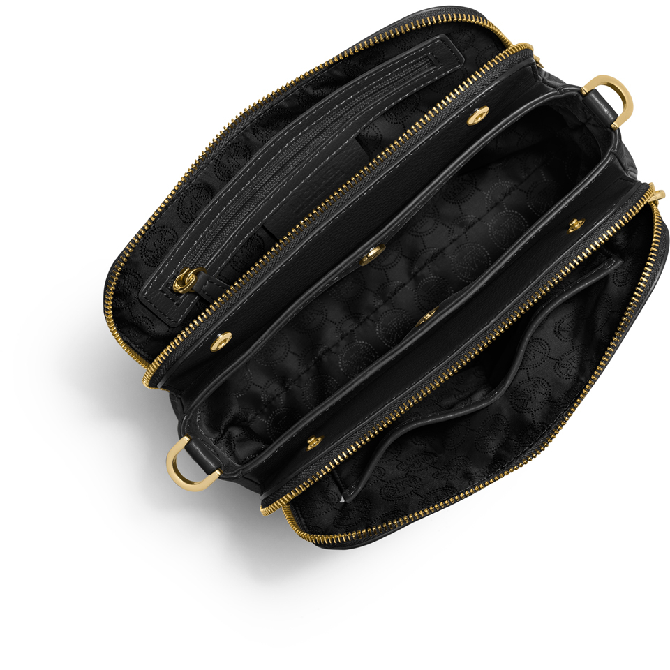 MICHAEL MICHAEL KORS Women's Bedford Double Zip Messenger - Black