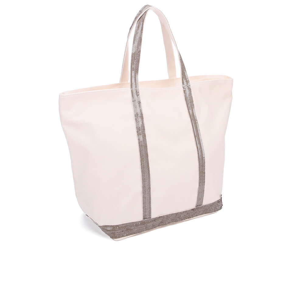 Vanessa Bruno Athe Women's Cabas Medium Zip Tote Bag - Cream