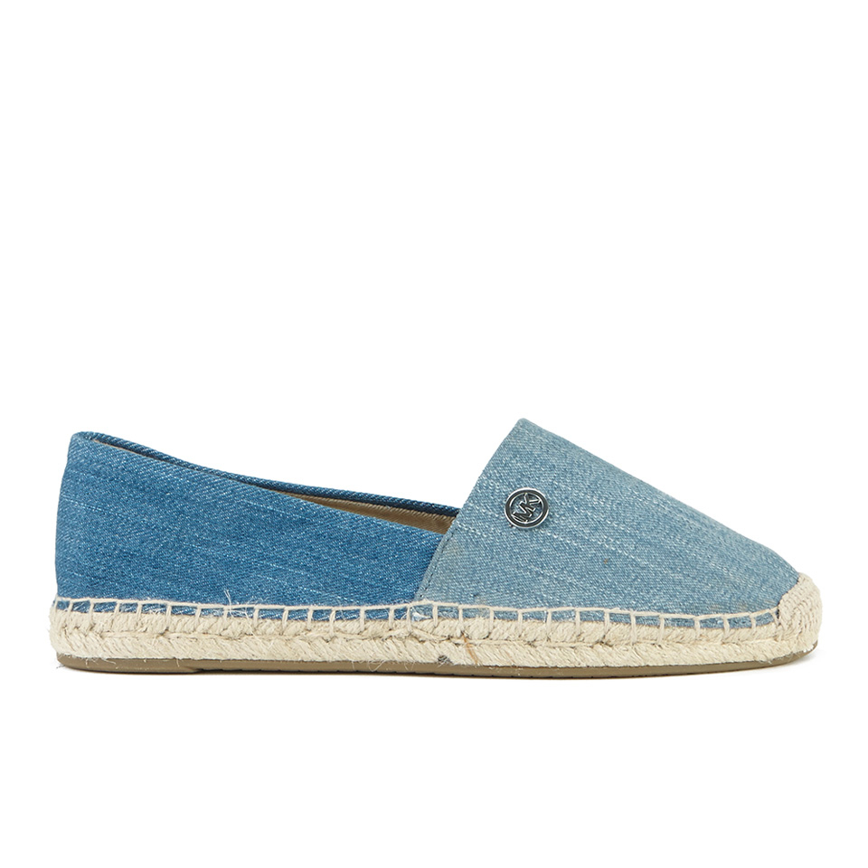 MICHAEL MICHAEL KORS Women s Kendrick Slip On Espadrilles Washed Denim Allsole