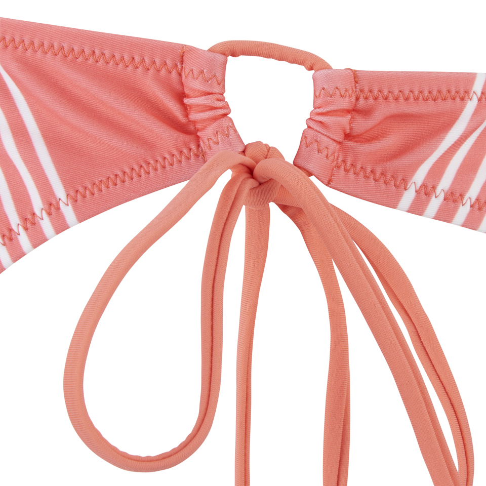 MINKPINK Women's Bloomin Beach Tie Side Bikini Bottoms - Pink