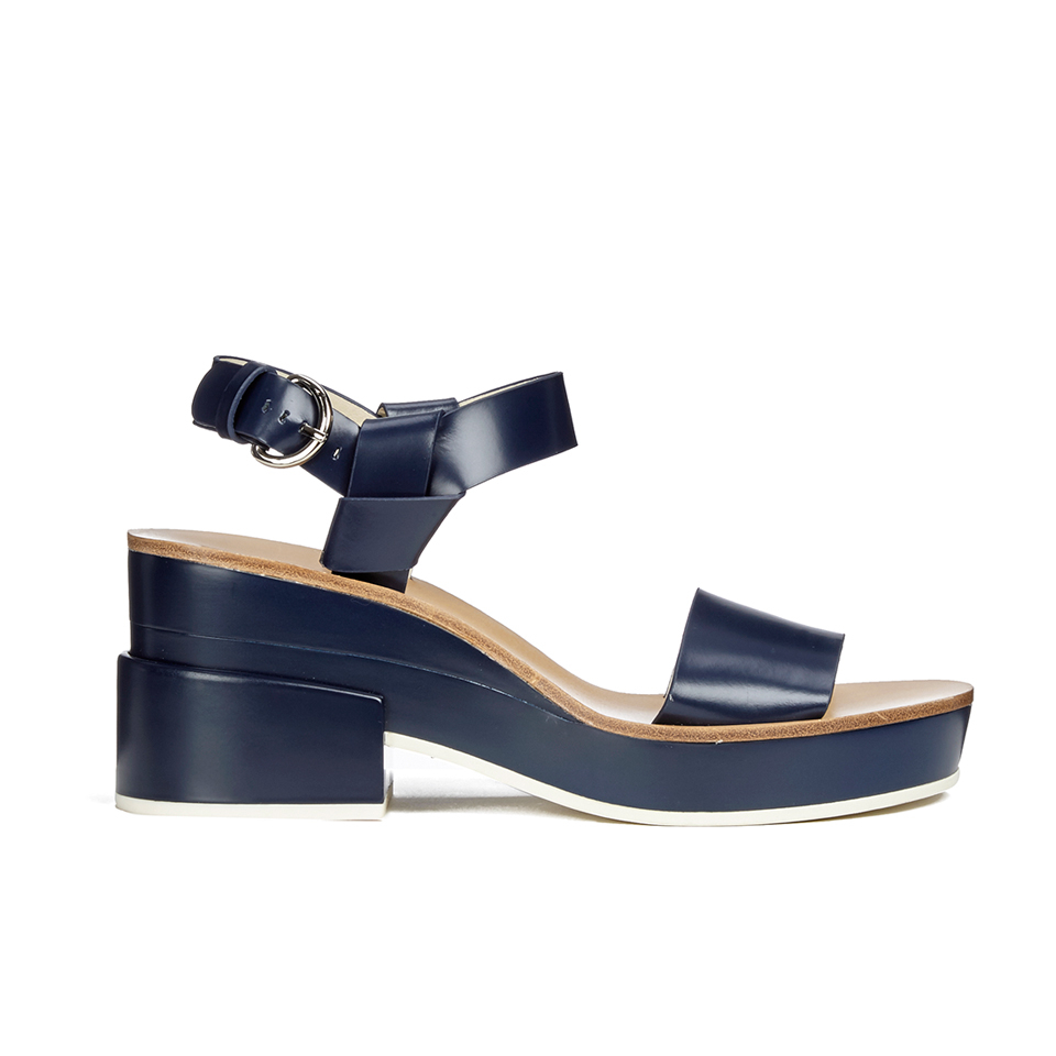 Jil Sander Navy Women s Heeled Sandals Navy Coggles