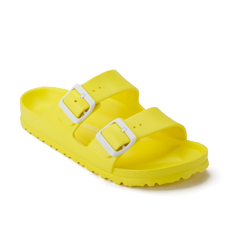 Neon yellow birkenstocks deals