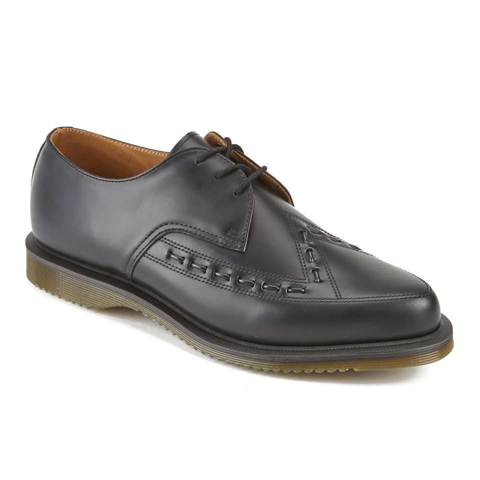 Dr. Martens Men s Archive Ally Smooth Leather Lace Up Creeper Shoes Black Allsole