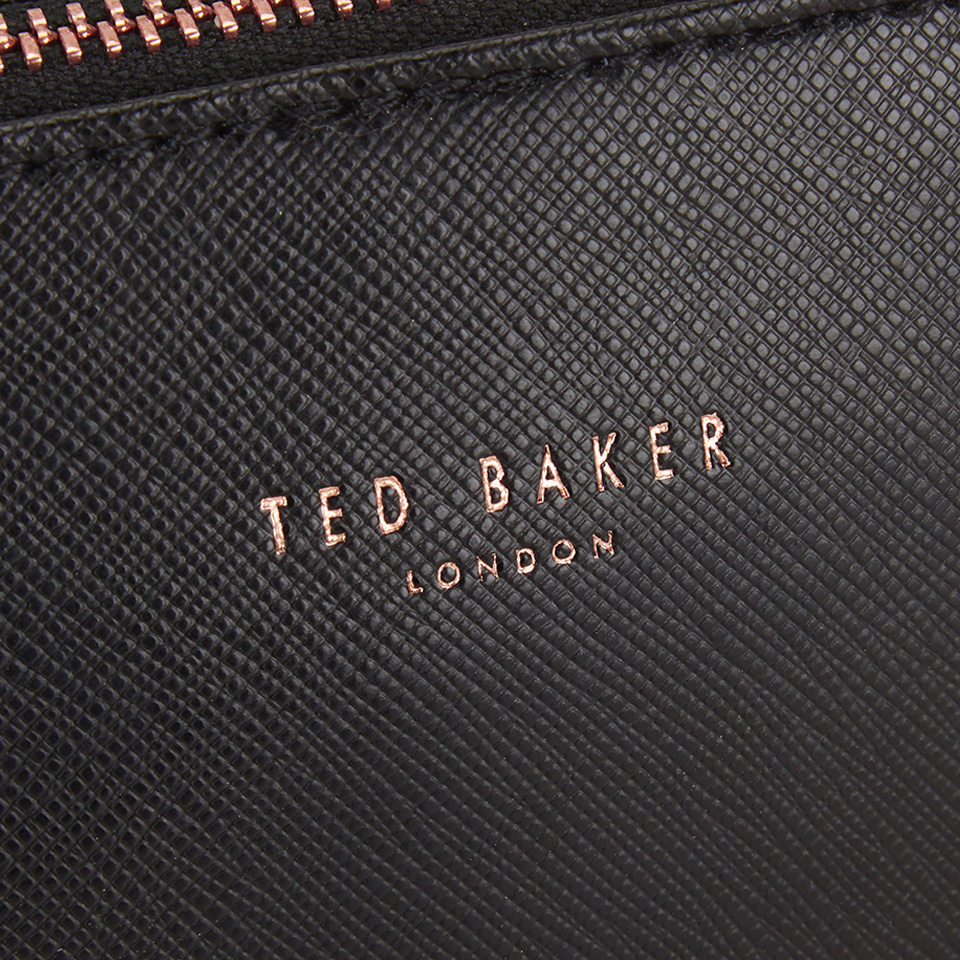 Ted baker black bag with rose gold hardware 2025
