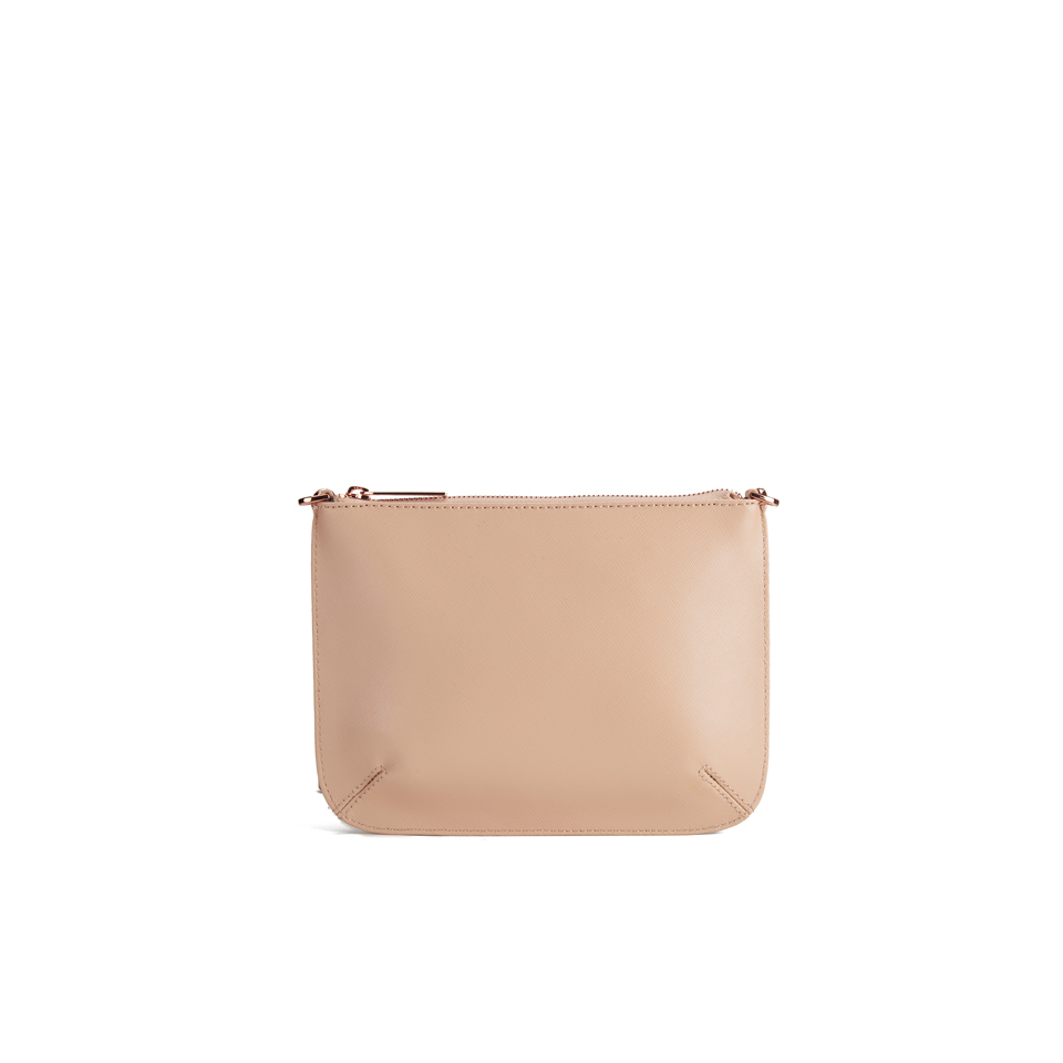 Ted Baker Women's Nara Crosshatch Leather Crossbody Bag - Taupe