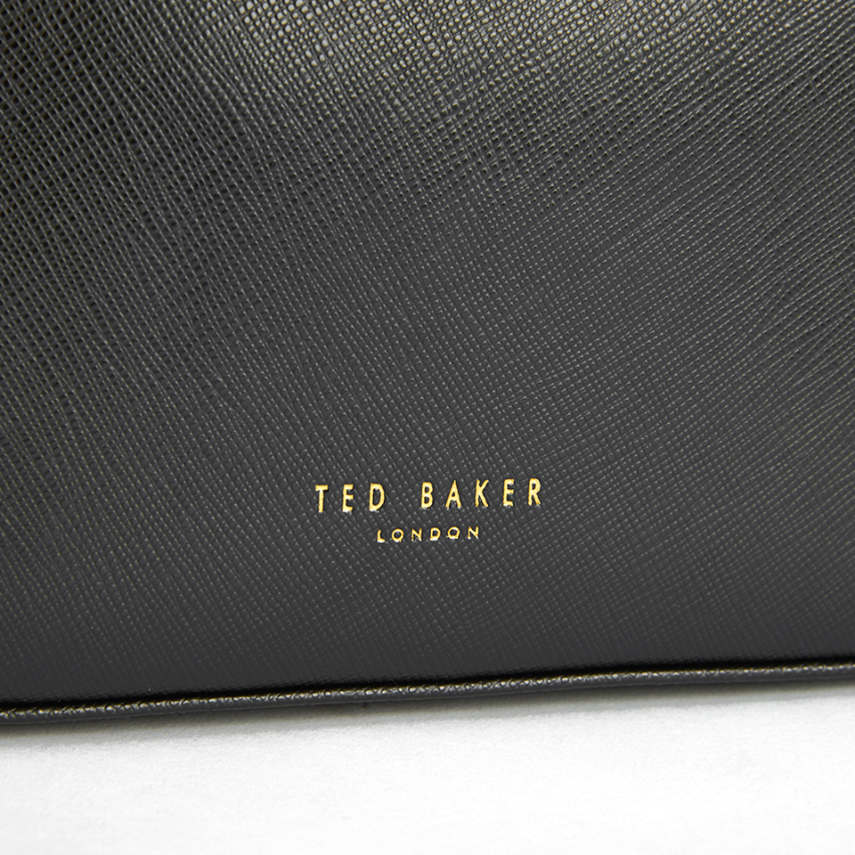 Ted Baker Women's Irena Pop Up Handle Leather Crossbody Bag - Black