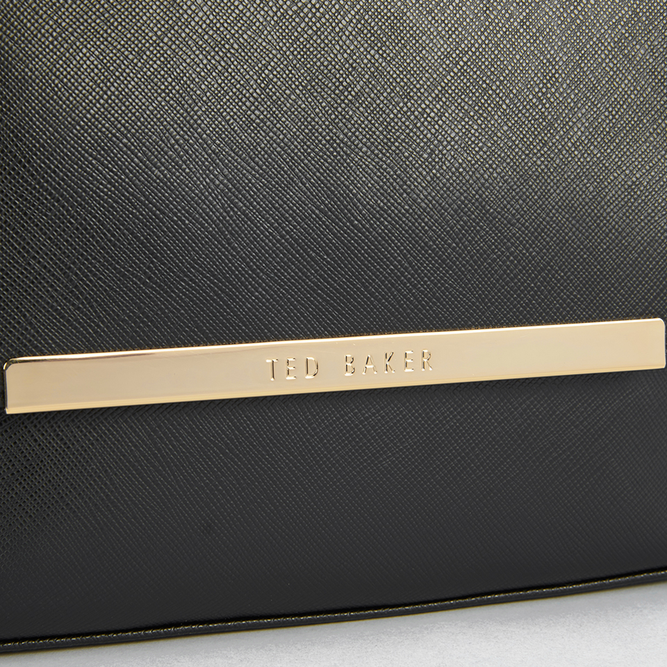 Ted Baker Women's Irena Pop Up Handle Leather Crossbody Bag - Black