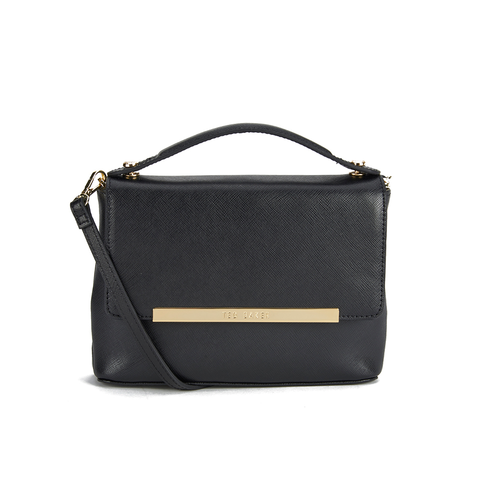 Ted Baker Women's Irena Pop Up Handle Leather Crossbody Bag - Black