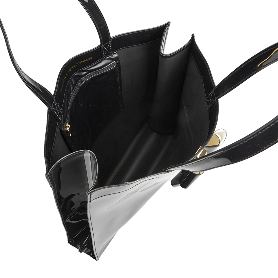 Ted Baker Women's Sumacon Plain Bow Large Icon Shopper Bag - Black