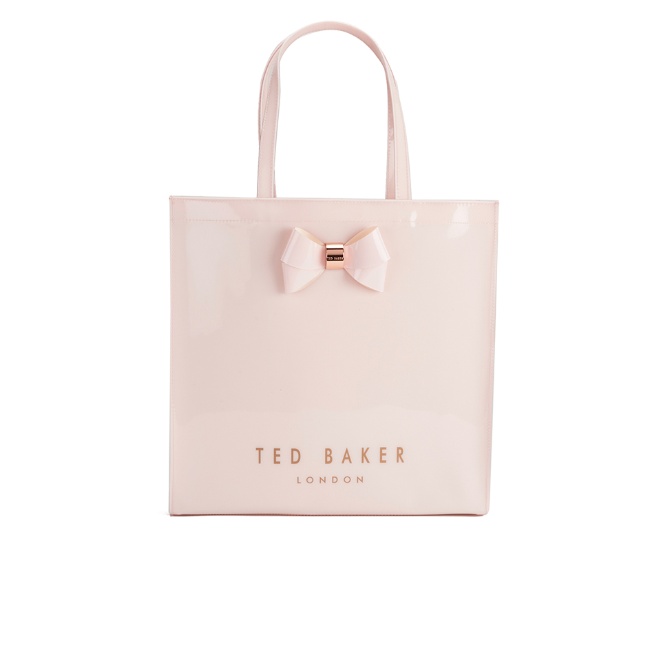 Ted Baker Women's Sumacon Plain Bow Large Icon Shopper Bag - Baby Pink