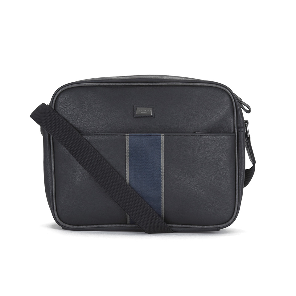 Ted Baker Men's Sprinto Striped Webbing Despatch Bag - Black