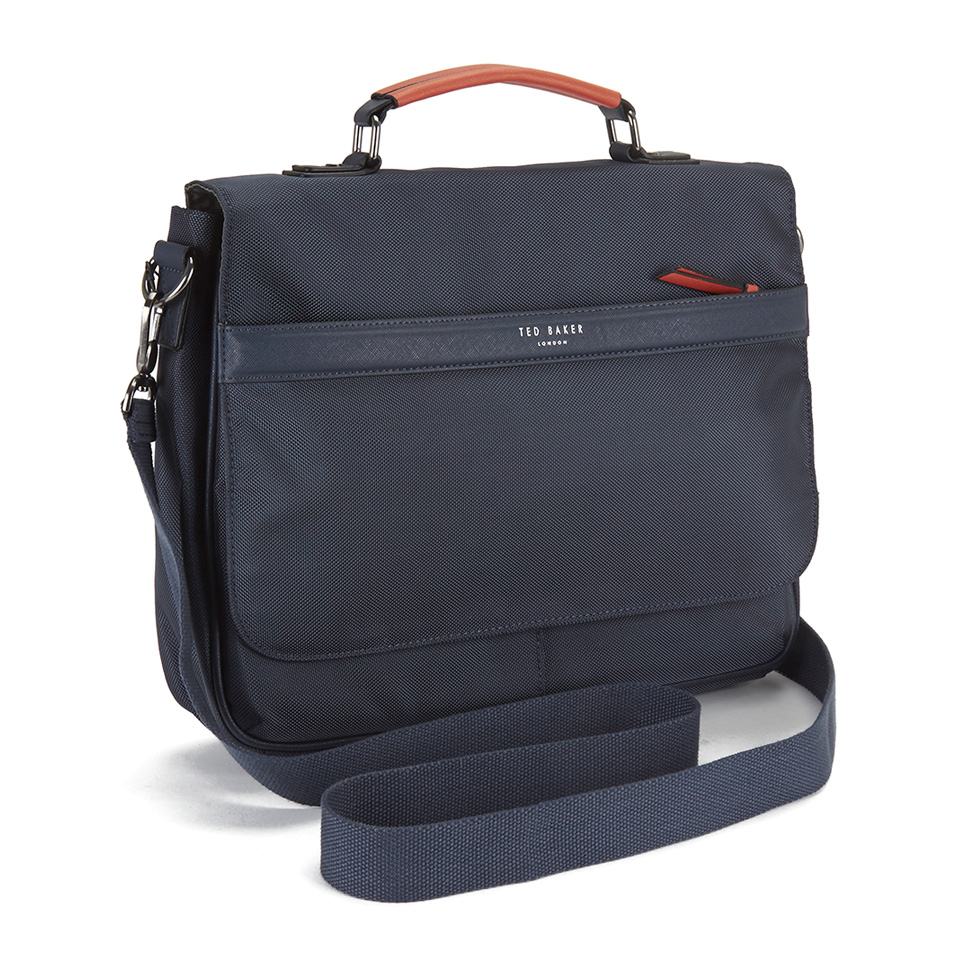 Ted Baker Men's Tograin Nylon Satchel - Navy