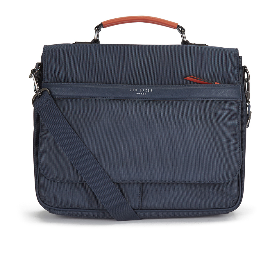 Ted Baker Men's Tograin Nylon Satchel - Navy
