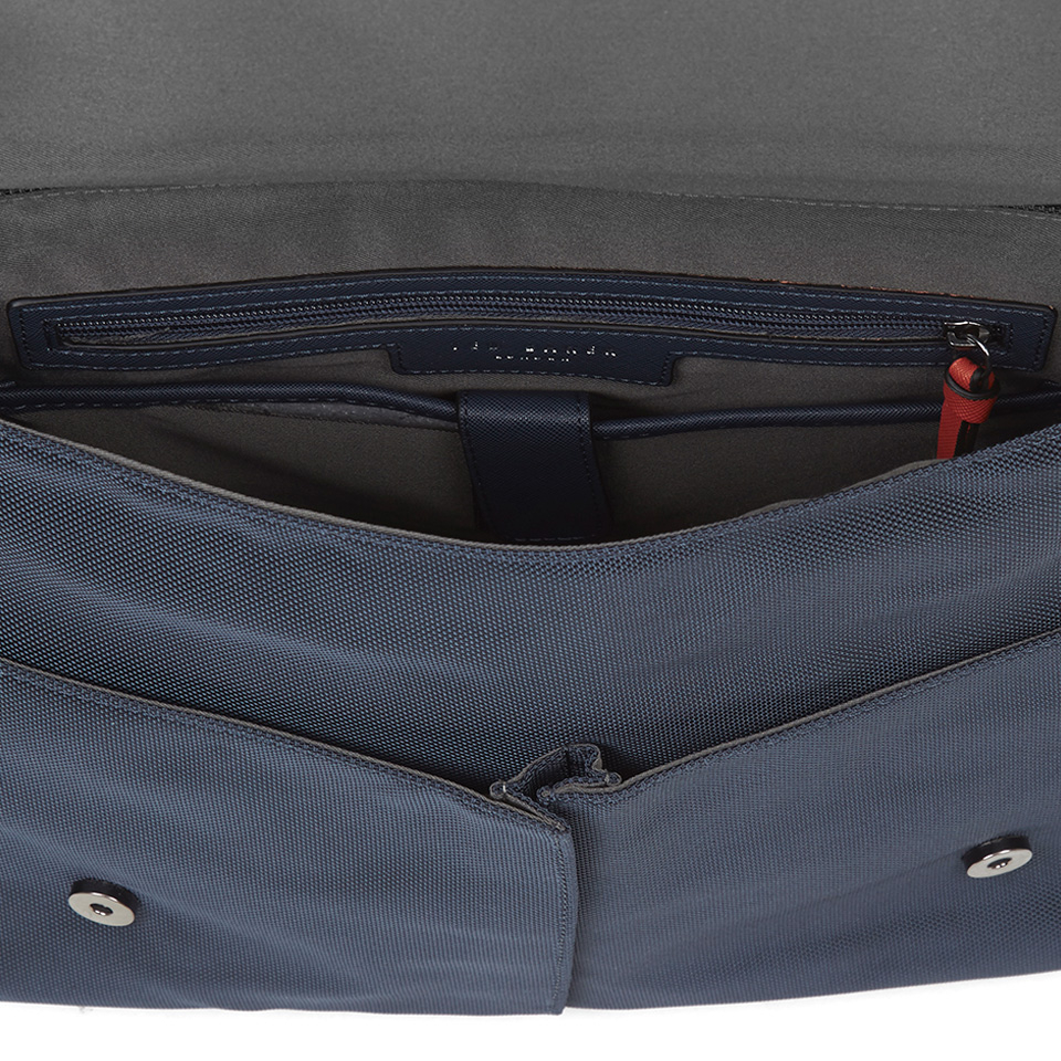 Ted Baker Men's Tograin Nylon Satchel - Navy