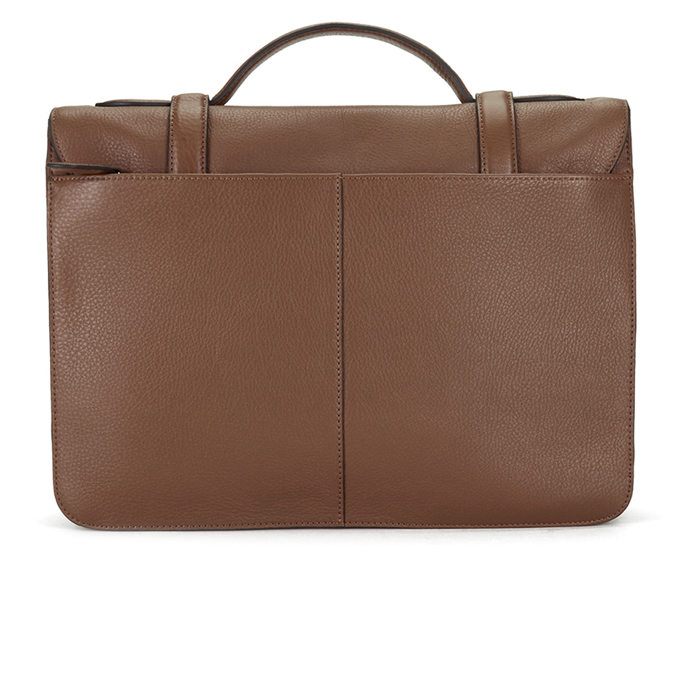 Ted Baker Men's Jagala Raised Edge Leather Satchel - Tan