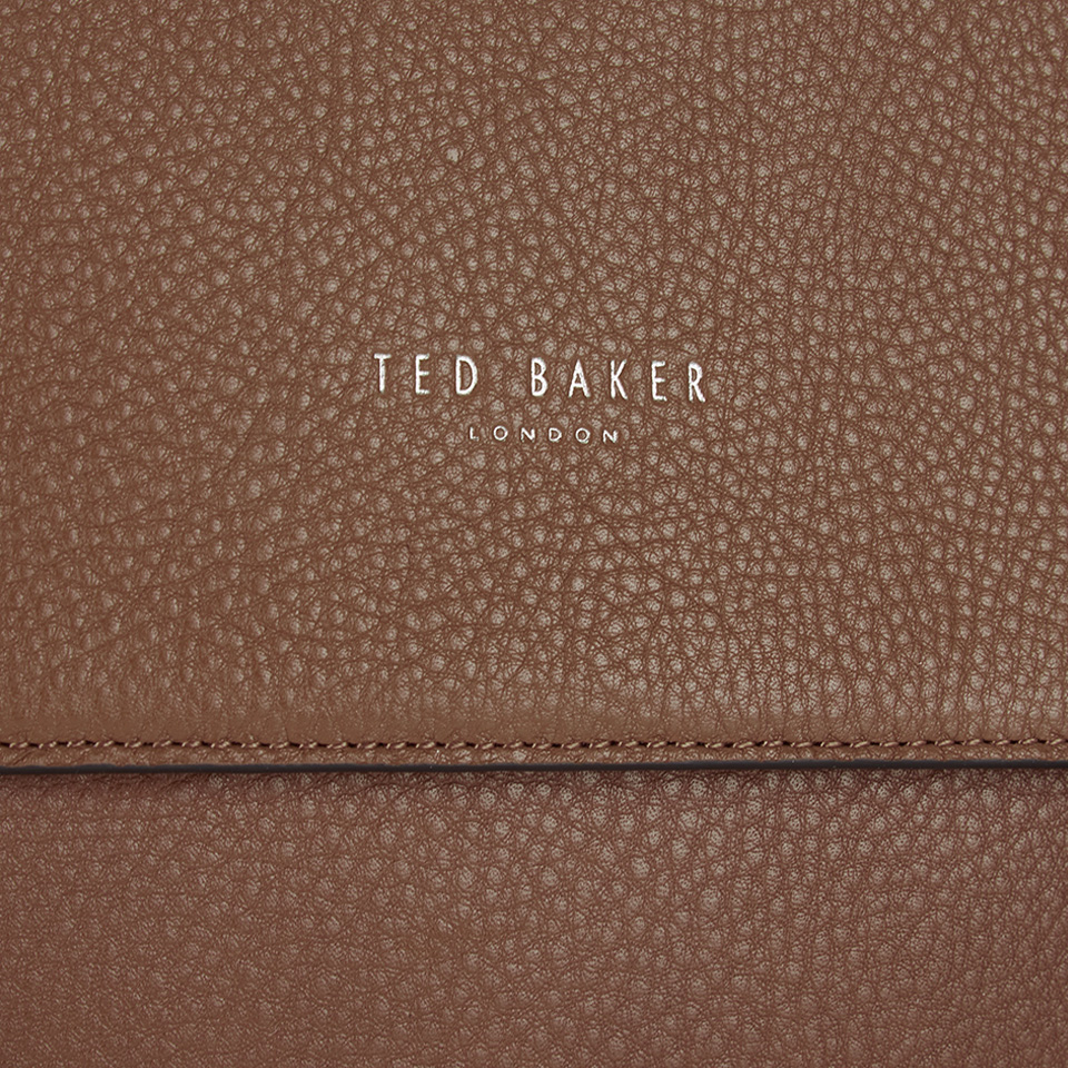 Ted Baker Men's Jagala Raised Edge Leather Satchel - Tan
