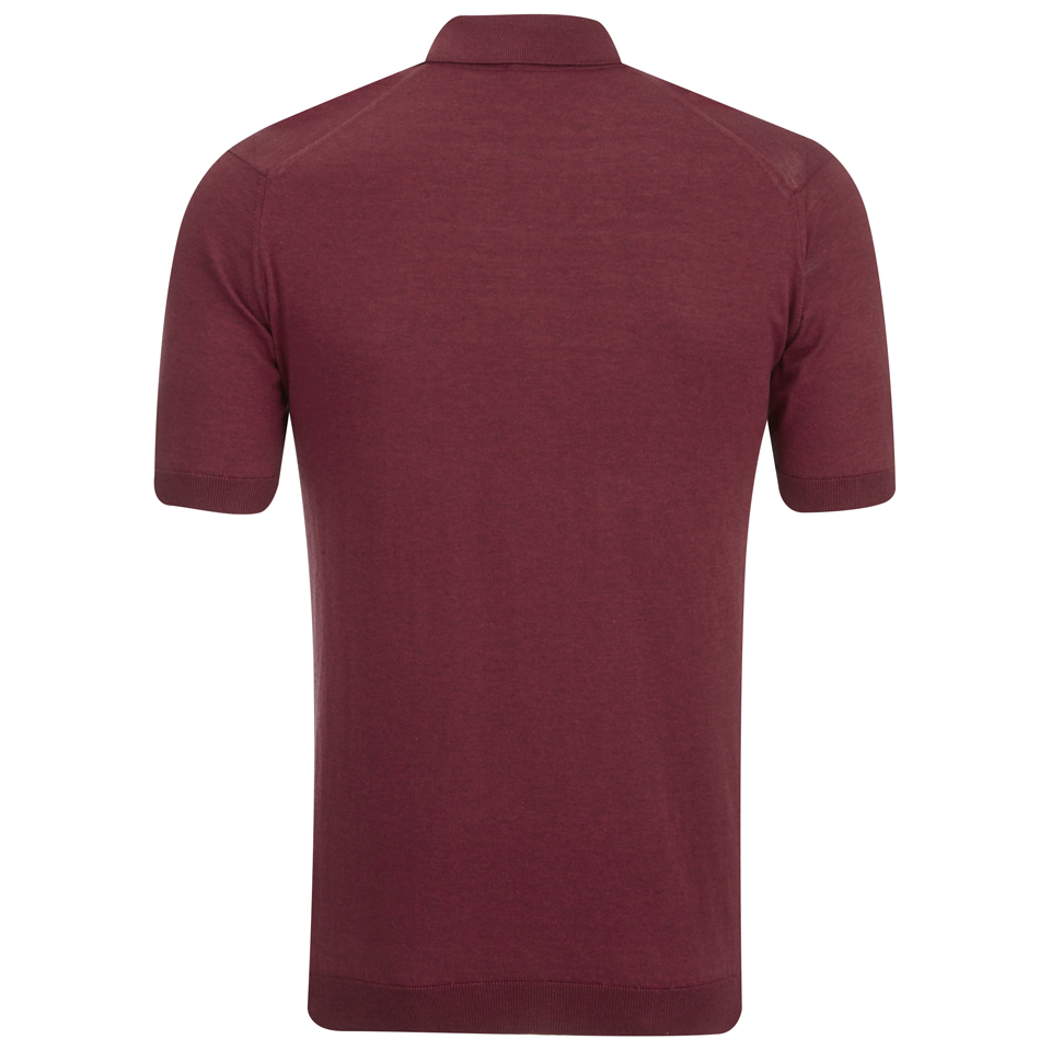 Tシャツ・カットソー JOHN SMEDLEY SS25 ADRIAN SHORT SLEEVES SHIRT (ADRIAN SEA) Adrian - John Smedley's Sea Island Cotton Polo Shirt | John
